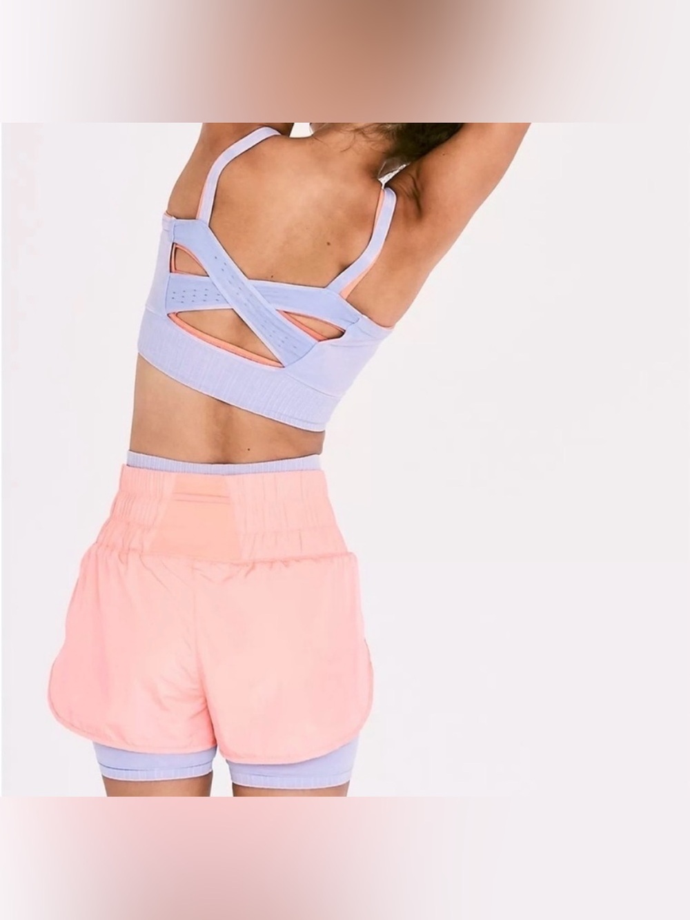 FREE PEOPLE MOVEMENT THE WAY HOME SHORT - PEACHES
